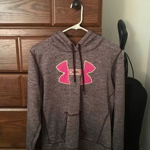 Purple and Pink women’s Under Armour hoodie
